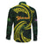 American Samoa Manua Cession Day Personalized Family Matching Off The Shoulder Long Sleeve Dress and Hawaiian Shirt Polynesian Wave Style