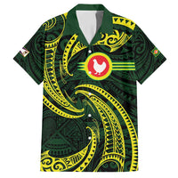 American Samoa Manua Cession Day Personalized Family Matching Tank Maxi Dress and Hawaiian Shirt Polynesian Wave Style