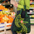 American Samoa Manua Cession Day Personalized Grocery Bag Polynesian Wave Style