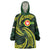 American Samoa Manua Cession Day Personalized Wearable Blanket Hoodie Polynesian Wave Style