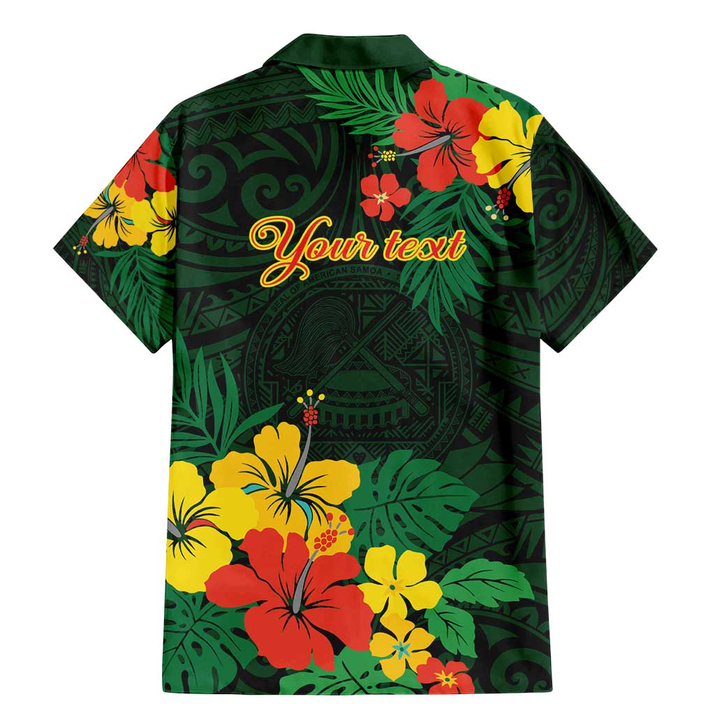 American Samoa Manu'atele Personalized Family Matching Mermaid Dress and Hawaiian Shirt Manua Island Hibiscus Flowers LT9 - Polynesian Pride