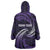 Manua Segaula American Samoa High School Personalized Wearable Blanket Hoodie Polynesian Wave Style