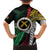 Ni-Van Vanuatu 45th Yumi Yumi Yumi Family Matching Off Shoulder Maxi Dress and Hawaiian Shirt Vanuatuan Boar Tusk Polynesian Pattern