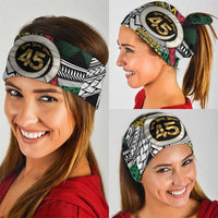 Ni-Van Vanuatu 45th Yumi Yumi Yumi Neck Gaiter Vanuatuan Boar Tusk Polynesian Pattern - Polynesian Pride