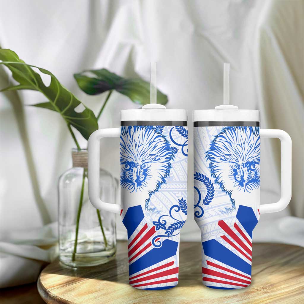 Philippines Barong Tumbler With Handle Sun of Philippinas With Eagles