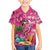 Hawaiian Flamingo Hibiscus Personalised Hawaiian Shirt Pink Summer Tropical Flowers - Polynesian Pride