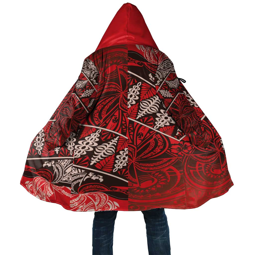 Vintage Ngatu Tribal Tonga Pattern Cloak - Polynesian Pride