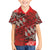 Vintage Ngatu Tribal Tonga Pattern Family Matching Off The Shoulder Long Sleeve Dress and Hawaiian Shirt - Polynesian Pride
