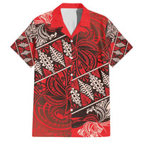 Vintage Ngatu Tribal Tonga Pattern Hawaiian Shirt - Polynesian Pride