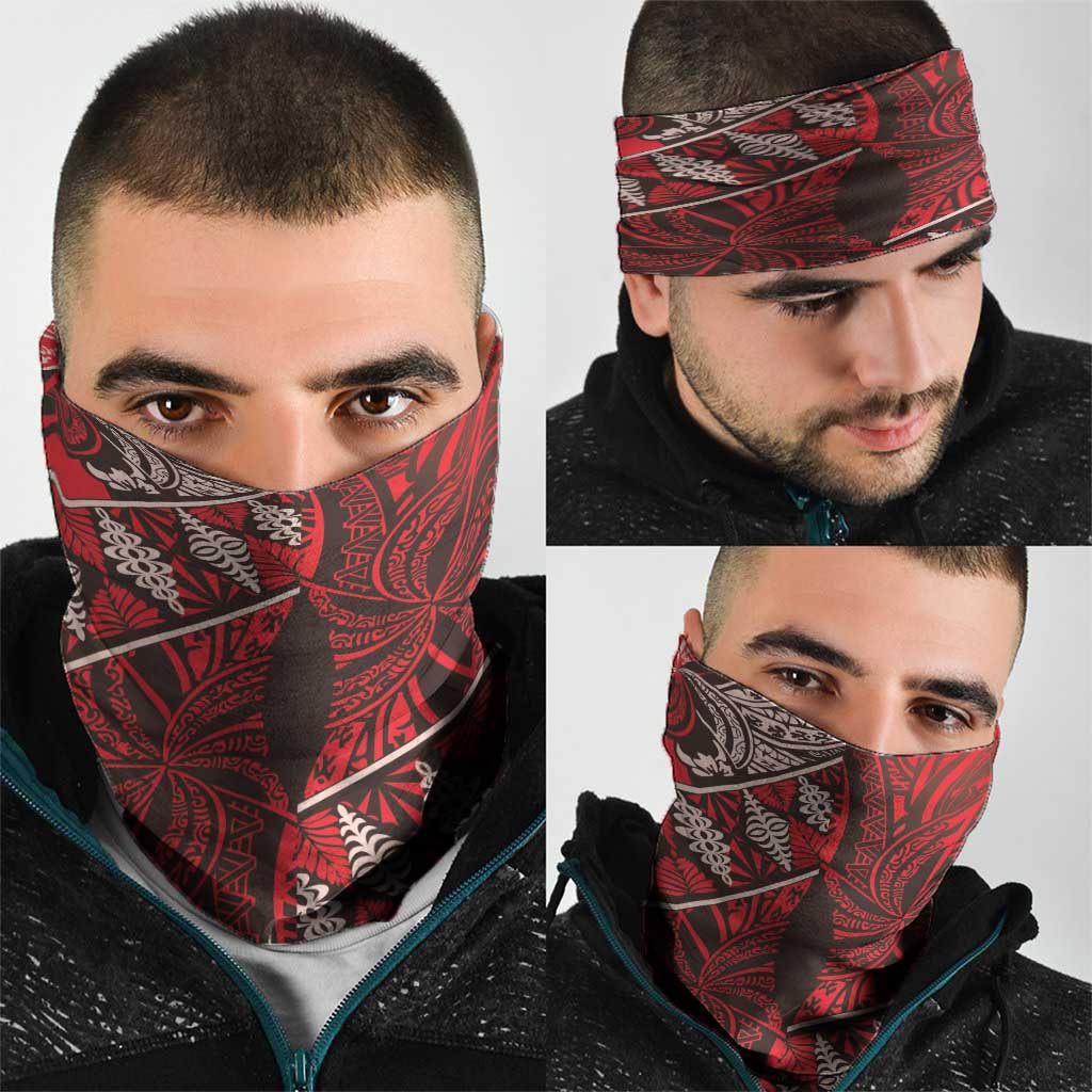 Vintage Ngatu Tribal Tonga Pattern Neck Gaiter LT9