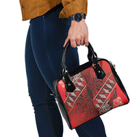 Vintage Ngatu Tribal Tonga Pattern Shoulder Handbag - Polynesian Pride