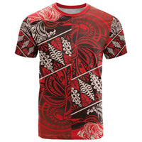Vintage Ngatu Tribal Tonga Pattern T Shirt - Polynesian Pride