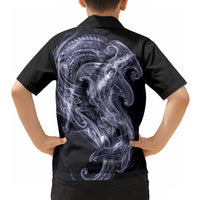 Kikorangi Maori Tribal Hammershark Ghost Spirit Hawaiian Shirt