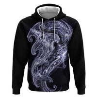 Kikorangi Maori Tribal Hammershark Ghost Spirit Hoodie
