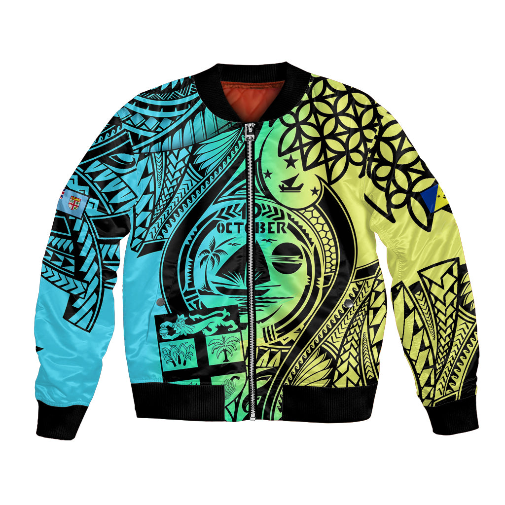 personalised-malampa-fiji-day-bomber-jacket-vanuatu-sand-drawing-with-polynesian-pattern