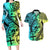 personalised-malampa-fiji-day-couples-matching-long-sleeve-bodycon-dress-and-hawaiian-shirt-vanuatu-sand-drawing-with-polynesian-pattern