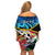 personalised-torba-vanuatu-off-shoulder-short-dress-sand-drawing-with-polynesian-pattern