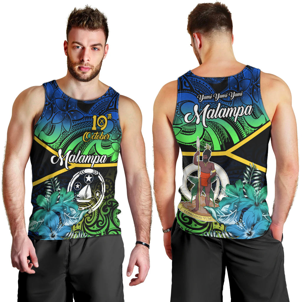 malampa-day-men-tank-top-vanuatu-flowers-with-malampa-emblem-tribal-pattern