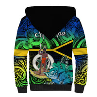 malampa-day-sherpa-hoodie-vanuatu-flowers-with-malampa-emblem-tribal-pattern