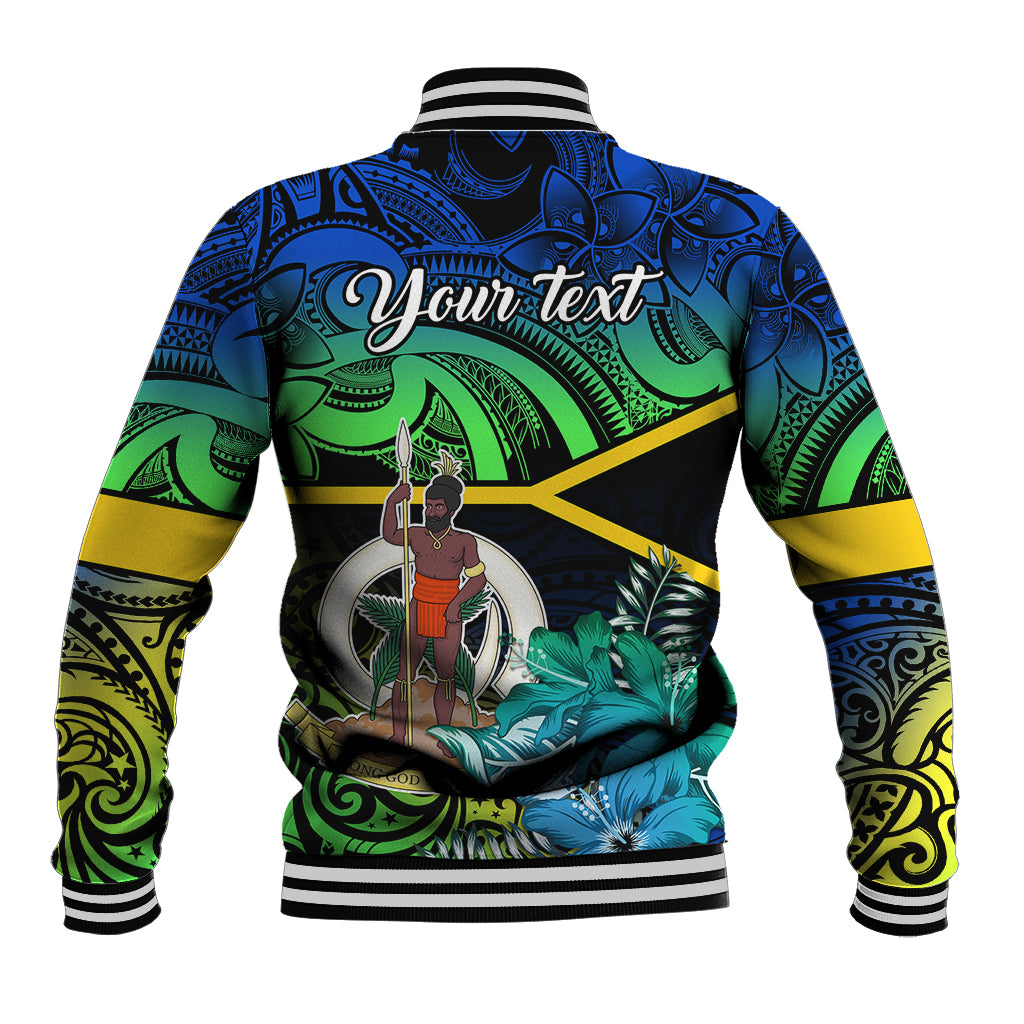 personalised-malampa-day-baseball-jacket-vanuatu-flowers-with-malampa-emblem-tribal-pattern