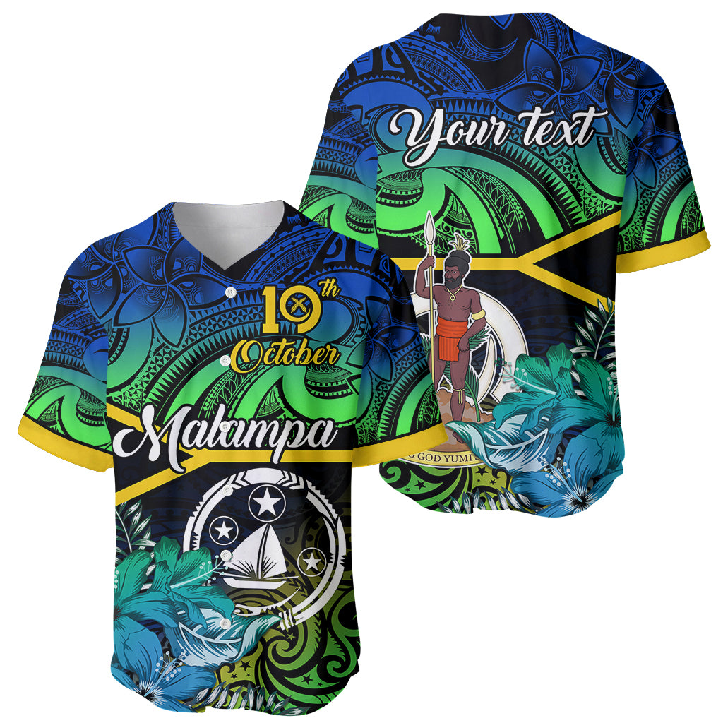 personalised-malampa-day-baseball-jersey-vanuatu-flowers-with-malampa-emblem-tribal-pattern