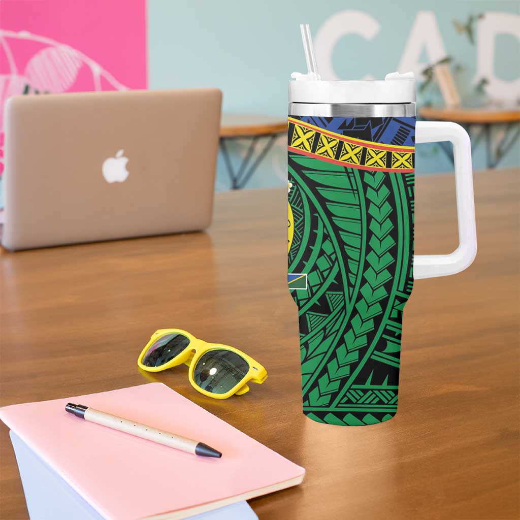Melanesian New Caledonia Tumbler With Handle