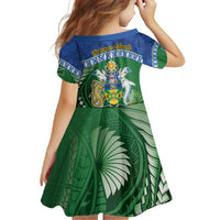 Melanesian Solomon Islands Family Matching Mermaid Dress and Hawaiian Shirt Tropical Shark Tattoo LT9 - Polynesian Pride