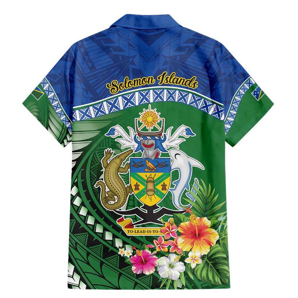 Melanesian Solomon Islands Family Matching Mermaid Dress and Hawaiian Shirt Tropical Shark Tattoo LT9 - Polynesian Pride