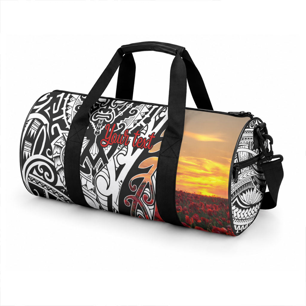 Personalised New Zealand Waitangi and ANZAC day Duffle Bag LT9 - Polynesian Pride