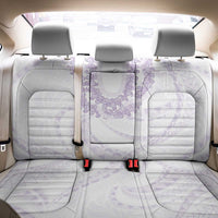 Aloha Lei Onaona Back Car Seat Cover Purple Hawaiian Tribal Pattern