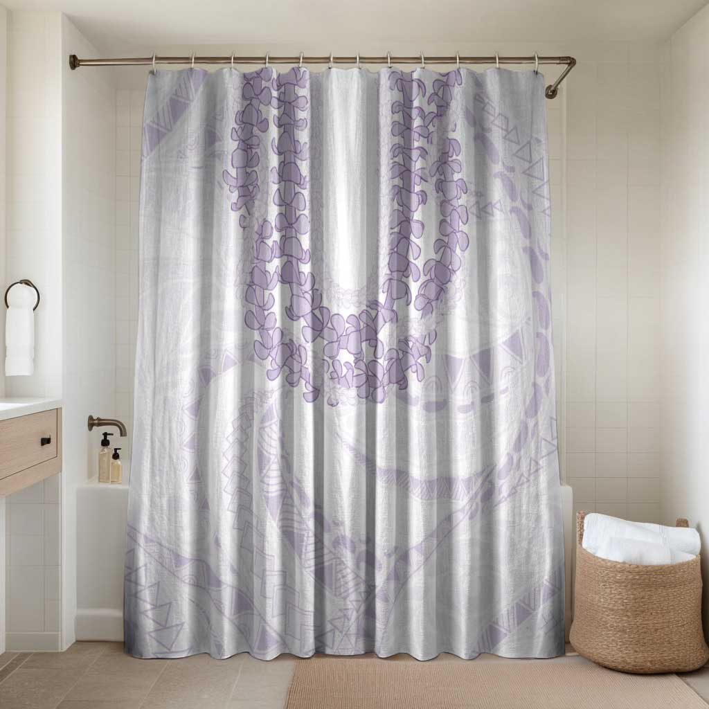 Aloha Lei Onaona Bathroom Set Purple Hawaiian Tribal Pattern - Polynesian Pride