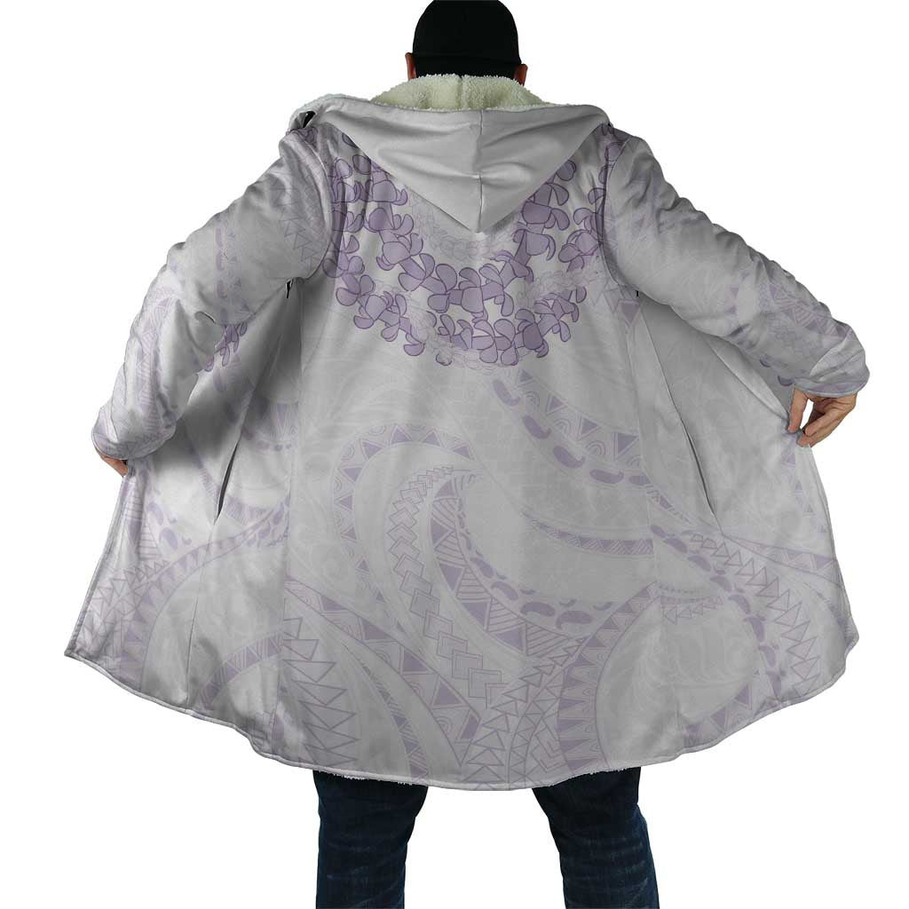 Aloha Lei Onaona Cloak Purple Hawaiian Tribal Pattern - Polynesian Pride