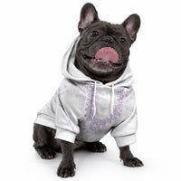 Aloha Lei Onaona Pet Hoodie Purple Hawaiian Tribal Pattern LT9 - Polynesian Pride