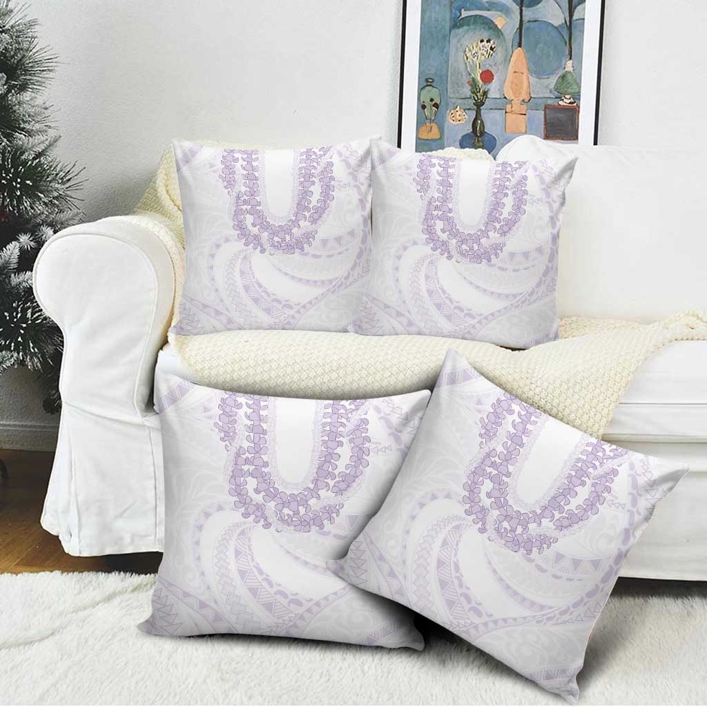 Aloha Lei Onaona Pillow Cover Purple Hawaiian Tribal Pattern - Polynesian Pride