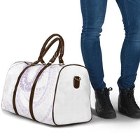Aloha Lei Onaona Travel Bag Purple Hawaiian Tribal Pattern - Polynesian Pride