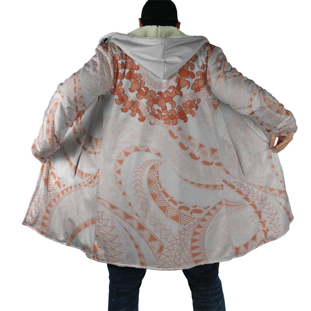Aloha Lei Onaona Cloak Red Hawaiian Tribal Pattern - Polynesian Pride