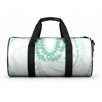 Aloha Lei Onaona Duffle Bag Sage Green Hawaiian Tribal Pattern LT9 One size Green - Polynesian Pride