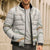 Aloha Lei Mikioi Bomber Puffer Jacket Beige Polynesian Tribal Tatau Pattern - Polynesian Pride
