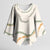 Aloha Lei Mikioi Kimono Sleeve Blouse Beige Polynesian Tribal Tatau Pattern - Polynesian Pride