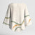 Aloha Lei Mikioi Kimono Sleeve Blouse Beige Polynesian Tribal Tatau Pattern - Polynesian Pride