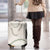 Aloha Lei Mikioi Luggage Cover Beige Polynesian Tribal Tatau Pattern