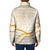 Aloha Lei Mikioi Padded Jacket Gold Polynesian Tribal Tatau Pattern - Polynesian Pride