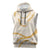 Aloha Lei Mikioi Sleeveless Hoodie Gold Polynesian Tribal Tatau Pattern - Polynesian Pride