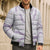Aloha Lei Mikioi Bomber Puffer Jacket Purple Polynesian Tribal Tatau Pattern - Polynesian Pride