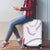 Aloha Lei Mikioi Luggage Cover Purple Polynesian Tribal Tatau Pattern