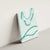 Aloha Lei Mikioi Canvas Wall Art Sage Green Polynesian Tribal Tatau Pattern
