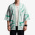 Aloha Lei Mikioi Kimono Sage Green Polynesian Tribal Tatau Pattern - Polynesian Pride