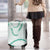 Aloha Lei Mikioi Luggage Cover Sage Green Polynesian Tribal Tatau Pattern