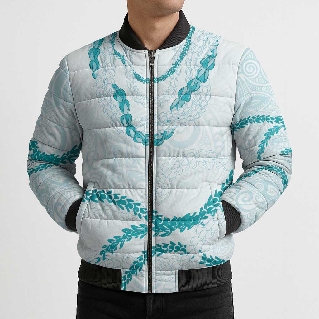 Aloha Lei Mikioi Bomber Puffer Jacket Aloha Lei Mikioi - Polynesian Pride