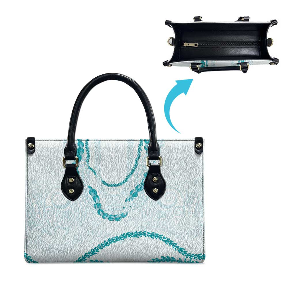 Aloha Lei Mikioi Leather Bag Aloha Lei Mikioi - Polynesian Pride